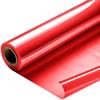 Better crafts Red Cellophane Wrap 24'' x 100' Roll - Colored Cellophane Sheets for Craft Baskets, Gift Wrapping Supplies, Plastic Wrap for Gift Baskets view 1