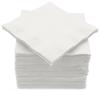 100 Pack White Beverage Napkins, Big Party Pack, 2 Ply, Ideal for Wedding, Party, Birthday, Dinner, Lunch, Cocktails. (5 x 5) by Amcrate view 1