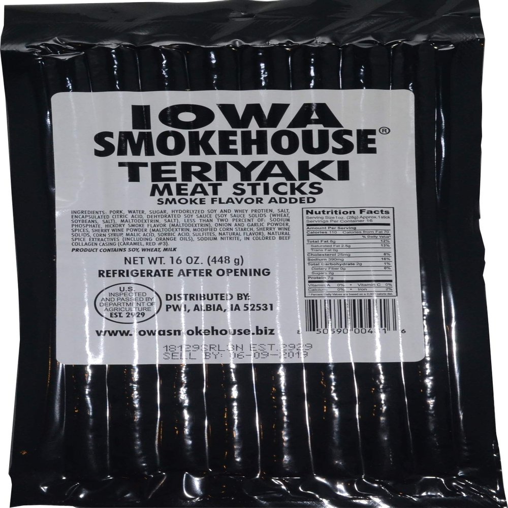 16 oz Meat Sticks Teriyaki