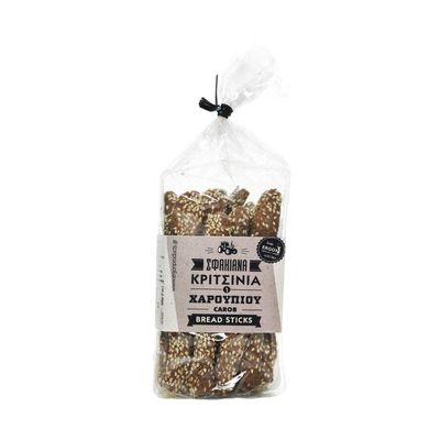 Ergon Greek CAROB BREAD STICKS (Kritsinia) from Creta 200g - 7.05oz