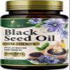 Black Seed Oil Capsules 1000mg - Premium Nigella Sativa Blackseed, Pure Natural Black Cumin Seed Oil & Antioxidant for Skin & Immune Support - Gluten Free, Bottled in USA Supplement - 60 Softgels view 1