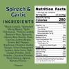 Aahanas Spinach & Garlic Sprouted Power Bowl - Gluten-Free Plant-Based Instant Meal with Sprouted Lentils and Grains - 18g Protein, 12g Fiber, Vegan, Non-GMO, Kosher - Ready in 5 Minutes (6 Pack) view 2