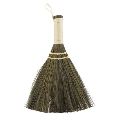 Anti Static Soft Duster Brush Manual Straw Braided Small Broom Handmade Dust Floor Sweeping Broom Soft for Home Furniture Car