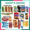 Men's Hearty Snack Box - Ultimate Man Care Package ( 50 piece Snack Pack ) Jerky, Nuts, Chips and Pretzels Variety Pack - The Care Crate Co. view 2