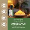 Aniseed (PIMPINELLA ANISUM) Oil 100% Pure Undiluted Natural Uncut Therapeutic Grade Steam Distilled Essential Oils for Skin, Hair and Aromatherapy 5000ML view 3