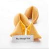 6 Custom Fortune Cookies - Use Your Own Messages - Individually Wrapped view 1