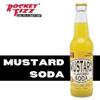 Rocket Fizz Mustard Soda Flavor | Cane Sugar | Craft Soda Pop Drinks | 12 oz in Glass Bottle (6 Pack) view 2