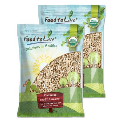 Food to Live - Organic Cashew Pieces, 16 Pounds - Non-GMO, Kosher, Raw, Vegan, Unsalted, Unroasted, Bulk