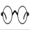 Reducblu Professor Round Reading Glasses for Women Men Vintage Readers(Black +0.50)