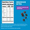 HighKey Low Carb Keto Brownie Bites - Keto Snack Low Carb Snack Sugar Free Chocolate Protein Cookies Sugar Free Snacks Gluten Free Snack Keto Friendly Food Healthy Snacks Keto Dessert Diet Snacks 3pk view 2