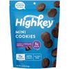 HighKey Low Carb Keto Brownie Bites - Keto Snack Low Carb Snack Sugar Free Chocolate Protein Cookies Sugar Free Snacks Gluten Free Snack Keto Friendly Food Healthy Snacks Keto Dessert Diet Snacks 3pk view 3