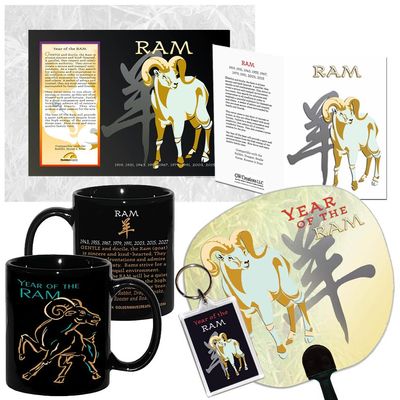 Year Of the Ram (Goat), Chinese New Year Special 6 pc. Gift Set