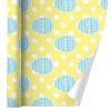 GRAPHICS & MORE Cute Blue Easter Egg with Daisies Gift Wrap Wrapping Paper Rolls view 1