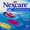 Nexcare Waterproof Bandages, Cool Collection, Designs, Fun, For Kids, Cuts, Abrasions, 20 Count view 2