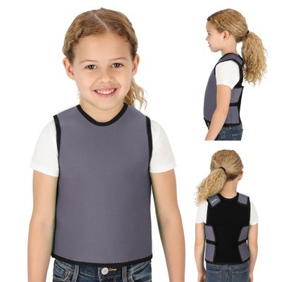 Special Supplies Sensory Compression Vest Deep Pressure Comfort (Grey, X-Small)