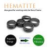 Morchic 10Pcs Pack Magnetic Hematite Stone Rings for Women & Men, Unisex Plain Band Set (6mm Width) - Mixed Sizes 6-12, Chakra Balancing, Polished Gemstone, Gift Ready view 4