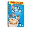 Kellogg's Rice Krispies Cold Breakfast Cereal, 8 Vitamins and Minerals, Rice Krispies Treats, Family Size, Original, 18oz Box (1 Box) view 1