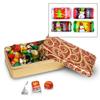 Holiday Gifts For Clients 1.5 lb Candy Holiday Mix Tin - Golden Swirls view 1