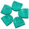 SUNYIK Handcarved Thumb Worry Stone, Polished Palm Pocket Stones Healing Crystals, Half Round Set of 3 view 2