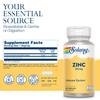 Zinc 50mg Solaray 100 Veg Cap - Pack of 3 view 2