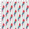GRAPHICS & MORE Parrots and Stripes Pattern Gift Wrap Wrapping Paper Rolls view 3