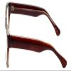 2000 and Beyond Designer Reading Glasses 3079 in Brown 60mm +1.50 view 3