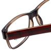 2000 and Beyond Designer Reading Glasses 3079 in Brown 60mm +1.50 view 4