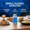 Evogen Evolog - Glucose Disposal Agent (GDA) & Elite Nutrient Partitioning | Mass Gainer & Weight Gainer for Women & Men | Supports Digestion, Glucose Optimization, Muscle Volume | 60 Capsules view 4