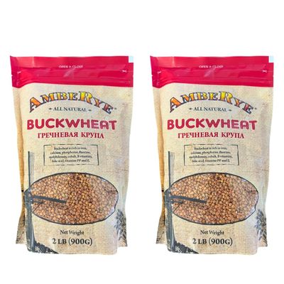 AmbeRye Whole Grain Buckwheat 900g/2lb (Pack of 2)