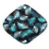 5 Small Panty Liners 1 Wet Bag Cloth Menstrual Pads Reusable Washable (Floral, S Panty Liners) view 2
