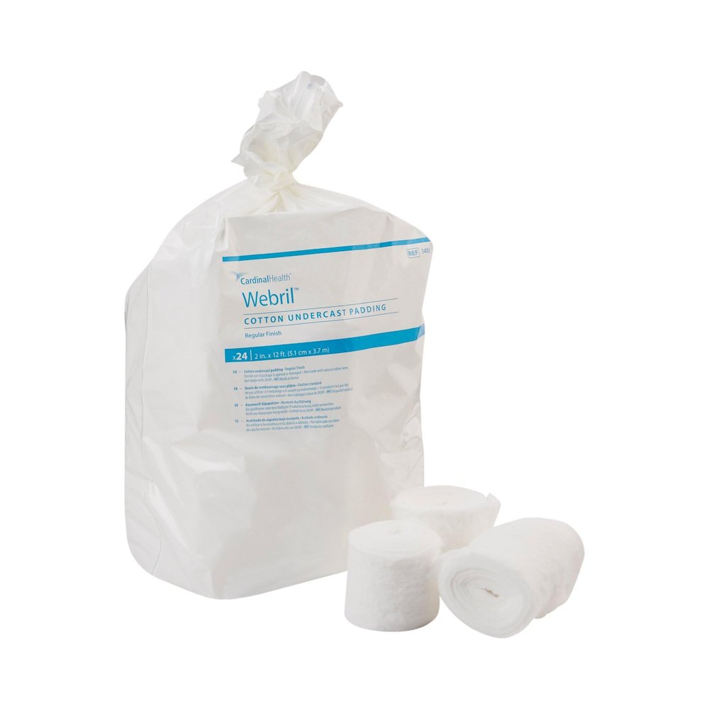 14182000 Cast Padding Undercast Webril 2 Inch X 4 Yard Cotton NonSterile