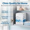 McKesson Non-Adherent Dressing Pads, Sterile, Nylon/Polyester, 3 in x 4 in, 100 Count, 1 Pack view 3