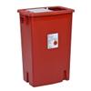 Cardinal Health Monoject Biohazardous Sharps Container, Slide Lid, Red, 12 Gallon, 8935, Case of 10 view 1