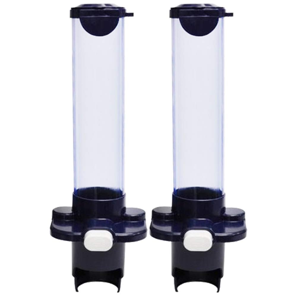 Sunup CD-7DB Cup Dispenser, Blue, Set of 2, Height 5.6 x Width 6.3 x Height 16.9 inches (14.3 x 16 x 43 cm), 7 oz, 7.9 fl oz (205 ml), Storage Capacity: Approx