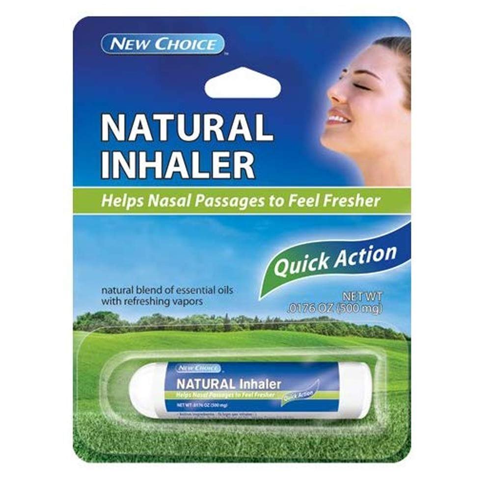 12PC Vapor Inhaler Sinus Nasal Decongestant Allergy Mucus Relief Essential Oils