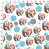 GRAPHICS & MORE Christmas Holiday New Fawn Deer and Santa Gift Wrap Wrapping Paper Roll view 2