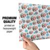 GRAPHICS & MORE Christmas Holiday New Fawn Deer and Santa Gift Wrap Wrapping Paper Roll view 4