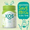 KOS Organic Inulin Powder, Unflavored & Unsweetened Superfood - Vegan Inulin for Prebiotic Intestinal Support, Digestive Health Promoting - USDA Certified, Non-GMO, Soy & Gluten-Free, 112 Servings Bag view 3