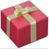 TAKEMEKI Gift Box (Red) S Size Gold Ribbon view 1