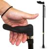 RMS Left Hand Walking Cane with Palm Grip Orthopedic Handle - Fit Individual's Palm Naturally - Ideal for Arthritis or Carpal Tunnel Syndrome view 1