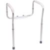 Adjustable Safety Toilet Frame by ProBasics view 1
