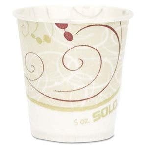 Dart Paper Water Cups, Waxed, 5Oz, 100/Pack