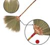 38" Thailanf Natural Grass Broom Bamboo Stick Handle for Sweeping Dirt, Dust, Garbage, Debris view 3