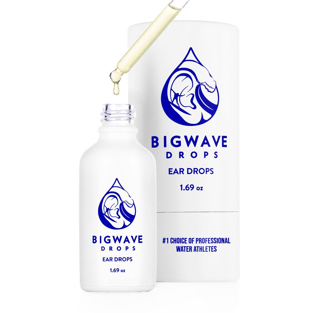 BigWave Drops - Fast-Acting Ear Drops Preferred by Professional Athletes for Ear Discomfort, Ear Infections, Swimmers Ear, Clogged Ears, Wax Removal, and Itchy Ears