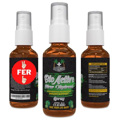 2 for 1 Sale Silver Doc Silver Hydrosol Spray (2-2oz Bottles), Natural Alternative & Immune Support, Better Than Any Colloidal, SilverDoc is Most Effective