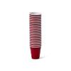 20 Pack Shot Glasses - 1.5 oz Acrylic Party Cup Red Plastic Shot Glass - Disposable Beverage Drinking Ware for Birthday, Party Games, Wedding, Poolside Parties, Tasting & Samples view 2