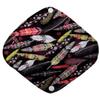 5 Small Panty Liners 1 Wet Bag Cloth Menstrual Pads Reusable Washable (Flamingo, S Panty Liners) view 2