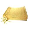 100 PCS 5x7 inches Organza Drawstring Bags Candy Jewelry Pouches for Wedding Baby Birthday Party Christmas (Gold, 5x7") view 3