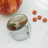 Christmas Holiday Cherry Cherries Red Green Pill Case Trinket Gift Box view 2