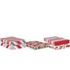 Amscan Gift wrap, 14.3" x 9.3" x 1.9"- Shirt Boxes 5 in a package, Multicolored view 1